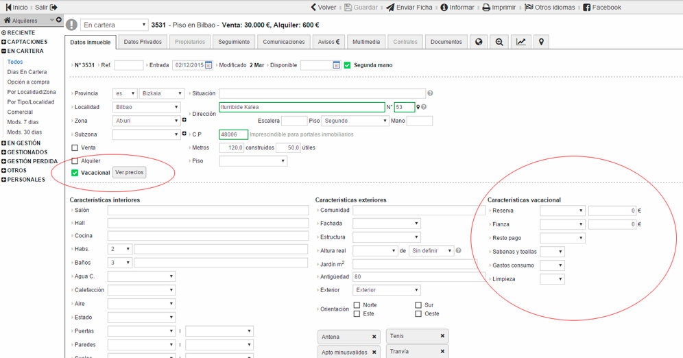 More detailed holiday module a