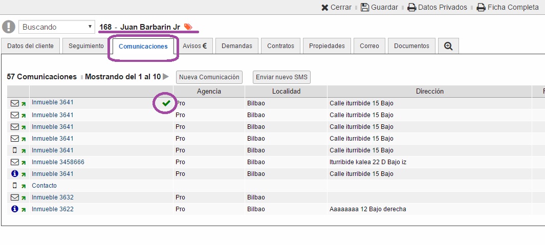 Tracking y más aún